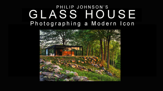 Photographing Philip Johnson's Glass House